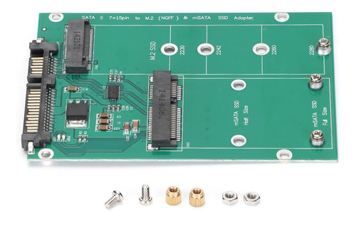 Adaptador M.2 Ngff Sata 7 + 15 Pine Estable Comodo Duradero