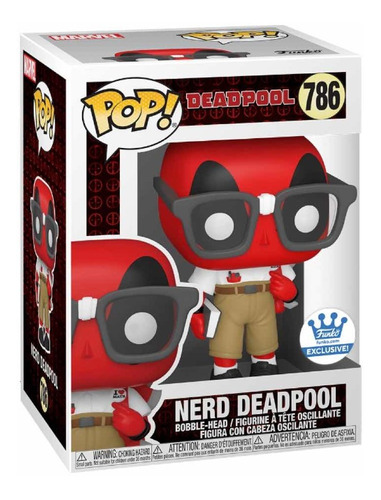 Funko Pop! Deadpool Nerd Edición Limitada 786