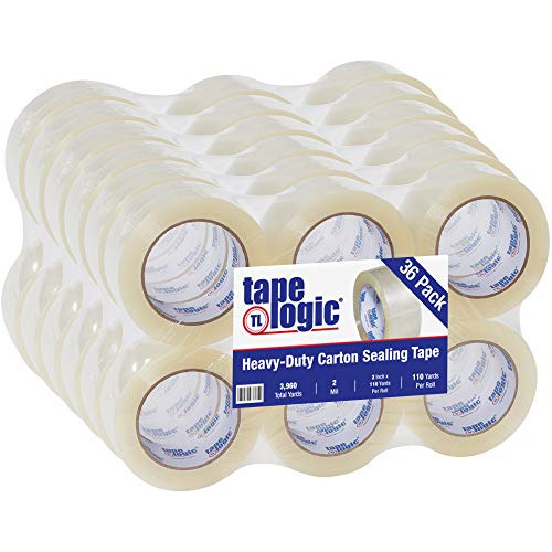 Tape Logic 400 Industrial Tape 2 Mil 2 X 110 Yds Clear ...