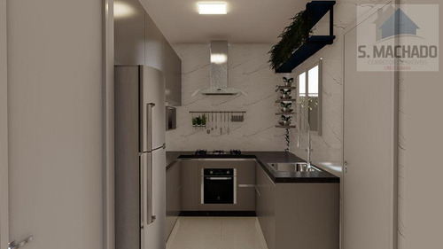 Imagem 12 de 15 de Apartamento Para Venda Em Santo André, Jardim Das Maravilhas, 2 Dormitórios, 1 Banheiro, 1 Vaga - Ve2175_2-1332292