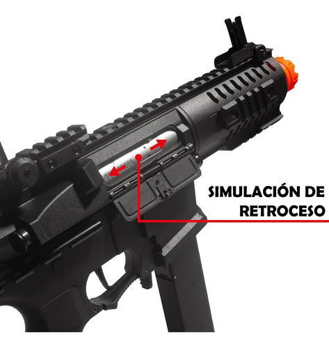 Rifle Arp9 Potente Lanzador De Hidrogel Nylon Retroceso