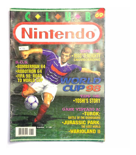 Revista Club Nintendo Número #69 1998