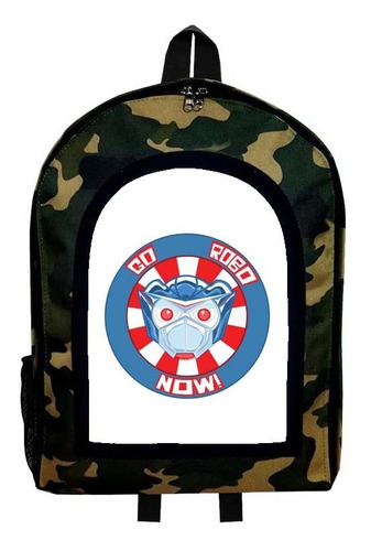 Mochila Camuflada Robot Modelo B220