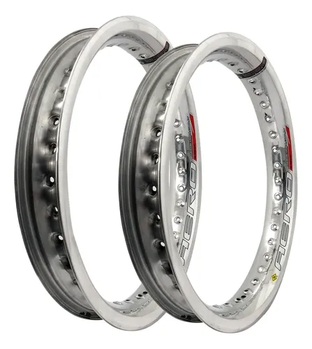 Jogo De Aros Monaco 17x70 E 19x70 Aero Honda Bros