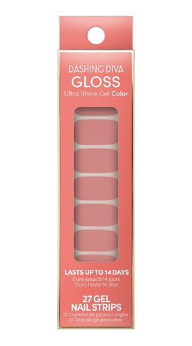Uñas Adhesivas Gloss Color - Rose Quartz