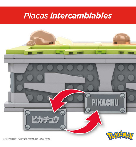 Set De Juguetes De Construcción Mega Pokmon Motion Pikachu