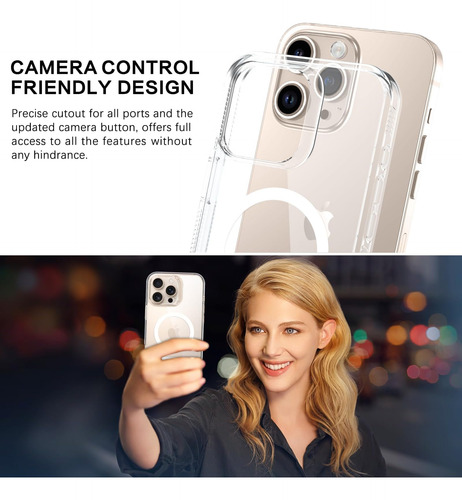 Bentoben Compatible Con La Caja De iPhone 16 Pro Max, Para L