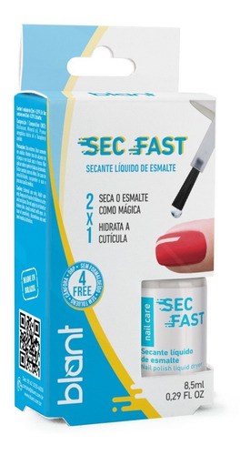 Secante Rápido Blant Sec Fast 2x1 8,5ml Seca Como Mágica