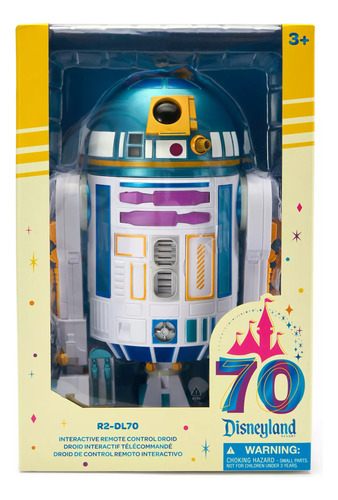 Droide R2-dl70 Interactivo Star Wars Edición Disneyland 70 R2-dl70 Blanco