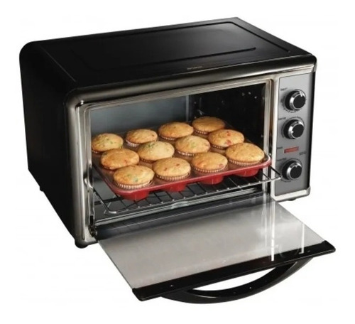 Horno Convención Hamilton Beach Rostizador 28ltrs Nuevo
