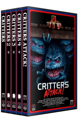 Critters 1 2 3 4 5 Saga Dvd Latino/ingles Sub Esp