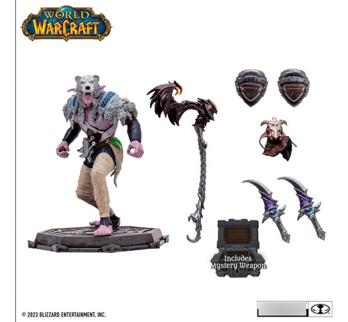 Muñeco Accion Mcfarlane 16cm World Of Warcraft Elfo B 166700