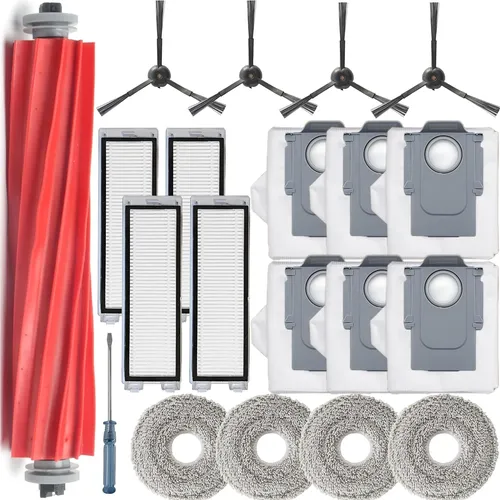 19 Piezas De Repuesto Roborock Q Revo, Q Revo Kit De Ac...