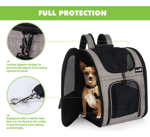 Mochila Pecute Pet Carrier, Mochila Dog Carrier, Expand...