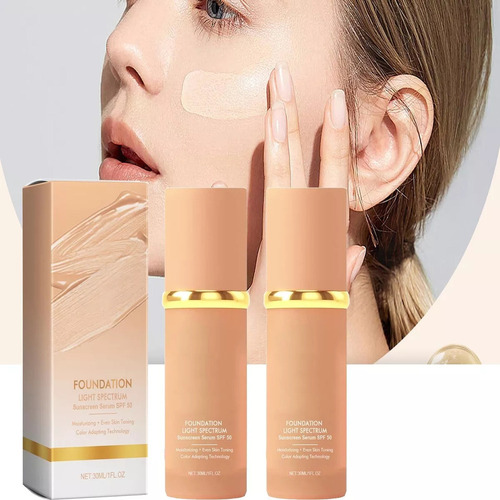 Base De Maquillaje Forever Bloom De 2 Piezas Con Protector S