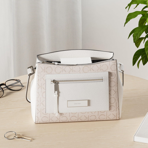 Bandolera Calvin Klein Hadley Con Triple Compartimento