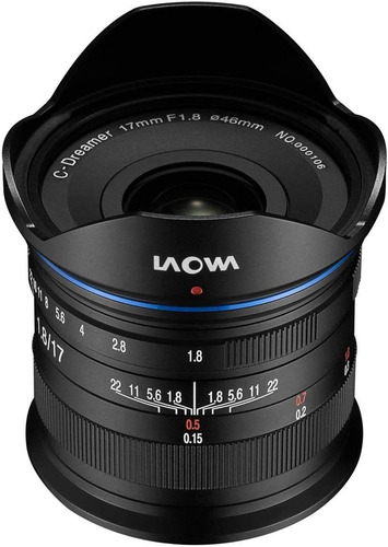 Lente Optics Laowa 17mm F1.8 Mft Para Micro Cuatro Ter...