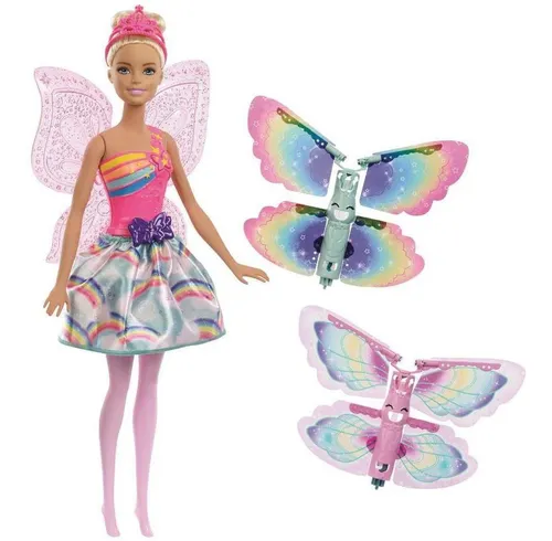 Barbie Dreamtopia flying wings fairy doll Mattel FRB08