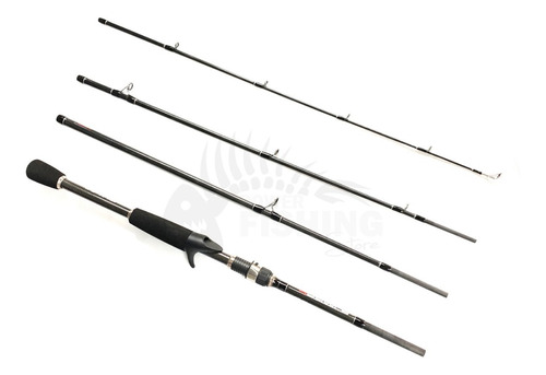 Caña Tech Quattro 6,6 Pies 12-25 Libras 4 Tramos Baitcasting