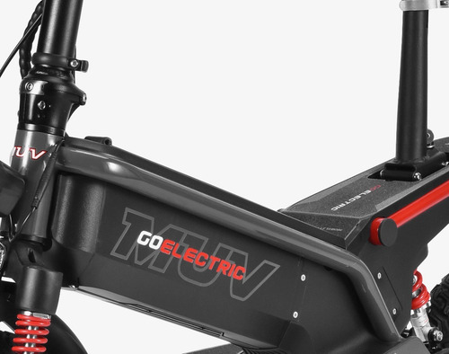 Imagem 10 de 10 de Patinete Elétrico Dobrável Mxf Muv 800w Bateria Removível