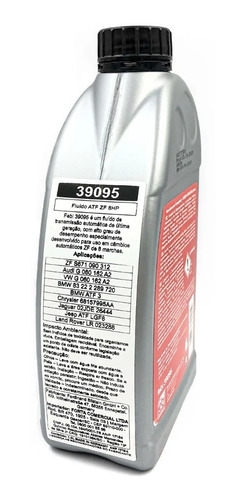Kit 09 Lts Óleo Atf Febi 39095 E Filtro Carter Zf 8hp45 Hp70