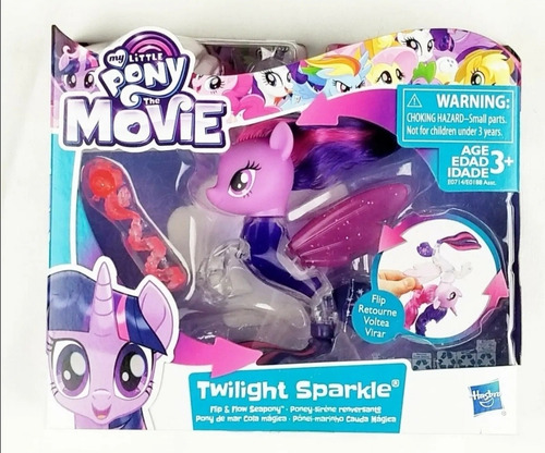Twilight Sparkle Pony De Mar Cola Mágica Muy Little Pony 