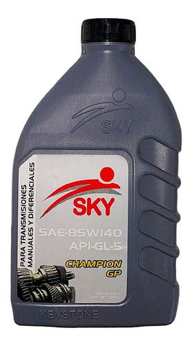 Aceite Sky 85w140 Valvulina Para Transmisiones Manuales 