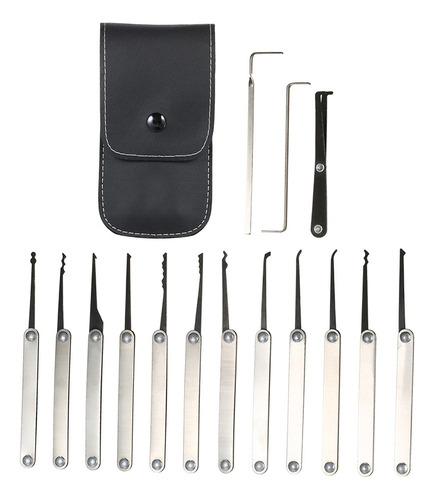 Kit De Ganzúas 15 Pcs Acero Inoxidable Herramienta De Entren