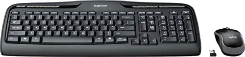 Combinación Teclado Y Mouse Inalámbricos Escritorio Logitech