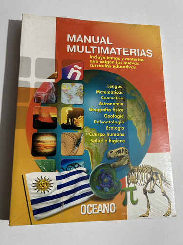 Libro Manual Multimaterias - Oceano - Nuevo Sin Uso