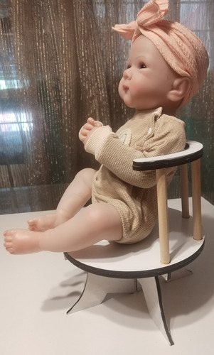 Muñeca Reborn Baby - Mecedora