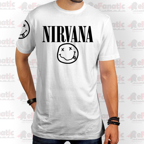 Remera Nirvana Banda Rock Unisex  