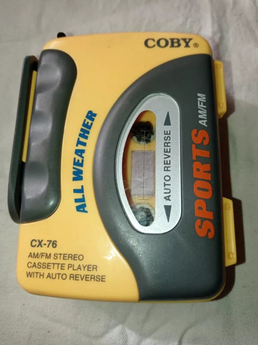 Walkman Coby Sport Cx-76 Autorevese A Cambiar Correa