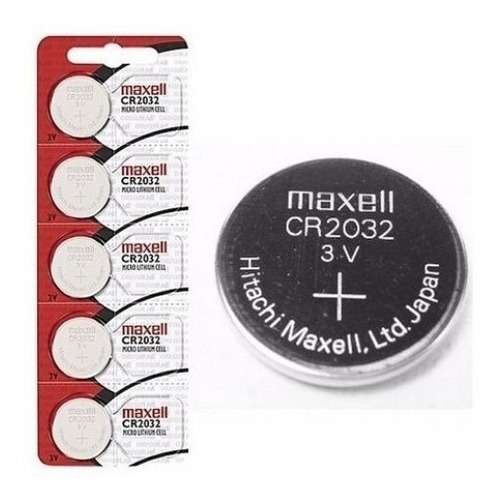 Imagen 1 de 2 de Pila Bateria Cr2032 Maxell Blisters 5 Unidades Oferta