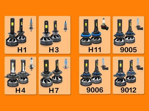 Focos Led Luces Calidad Premium Canbus 10000lm H11 Faros N