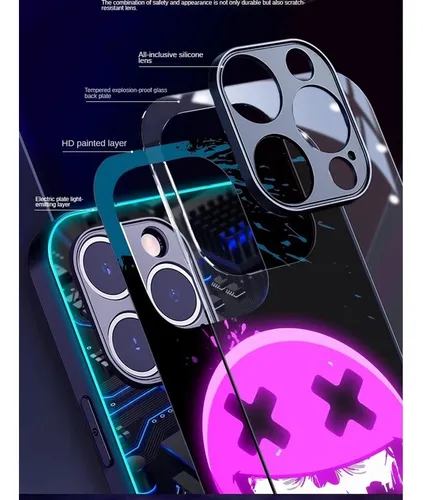 Funda Para Honor 200 X9c X8c X7c X9b X7b X6b X9a X7a 90 70 X9 Magic 7 6 5 Lite Little Devil, Luminosa Y Brillante Luz Led