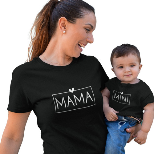 Polera Madre E Hija - Pack Mamá Y Mini
