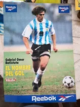 Comprar Lote Posters Batistuta Caniggia Crespo Selección Argentina 
