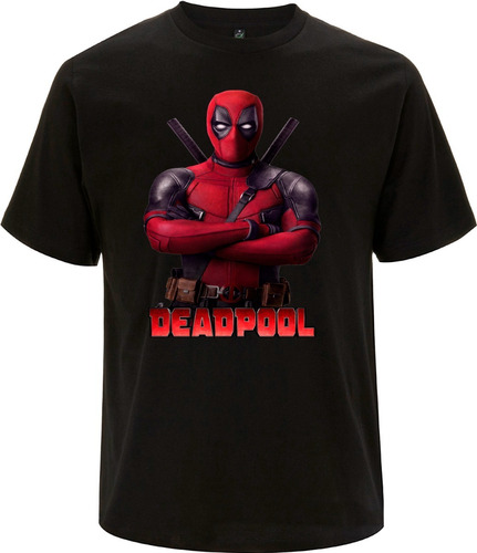 Remera Adulto Deadpool 100% Algodon