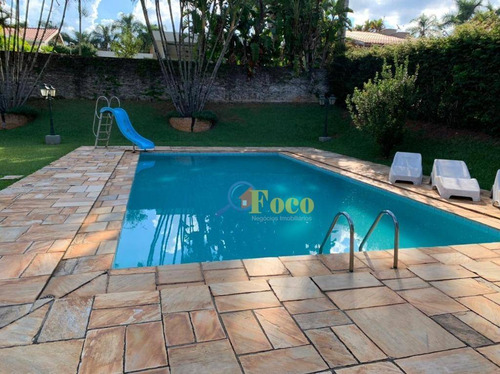 Chácara Com 4 Dormitórios À Venda, 1500 M² Por R$ 810.000,00 - Condomínio Ville De Chamonix - Itatiba/sp - Ch0215