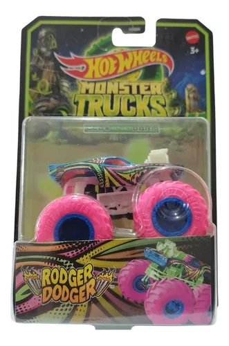 Pista Mattel Hot Wheels Monster Trucks Brilha No Escuro - HBN02