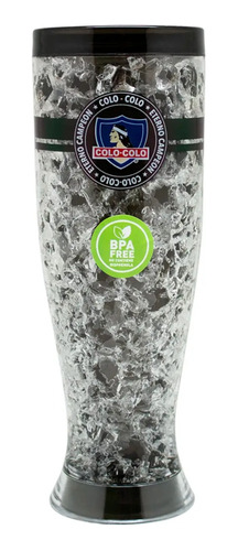 Vaso Shopero Colo Colo Frozen Gel 16oz Futbol