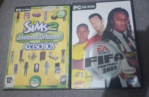 Lote Juegos Originales De Pc Sims 2 + Otros (Usado)