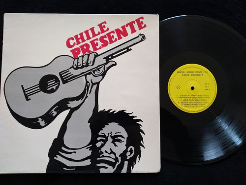 Vinilo Lp Chile Presente Victor Jara Illapu  1973