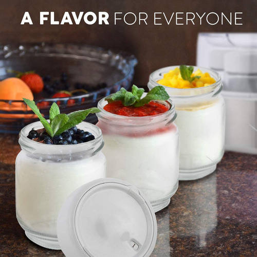 Máquina Para Hacer Yogurt Euro Cuisine - Ymx650 Máquina Auto