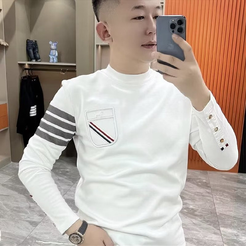 Sudadera Casual De Cuello Redondo Para Hombre