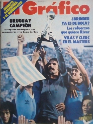 El Gráfico N°3197.uruguay Campeón Mundialito 1981.master 