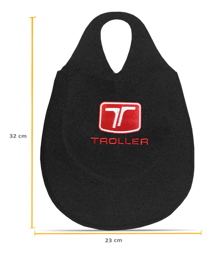Imagem 2 de 5 de Lixo Automotivo Cambio Logo Troller Carpete Bordado
