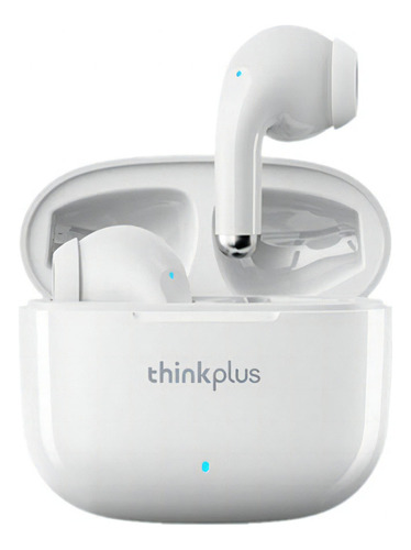 Auriculares Lenovo modelo Lp40 Pro Bluetooth 5.1 inalámbricos color blanco