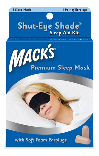 Mack's Shut-eye Shade Premium - Mscara Para Dormir